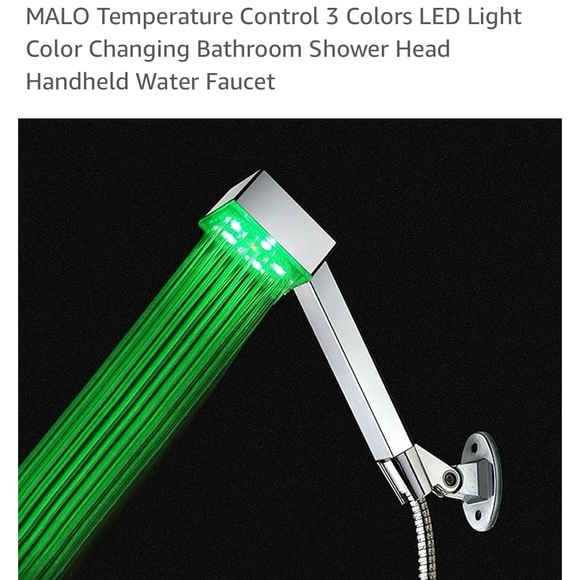 Color-Changing LED Shower Head - Picture 3 of 7